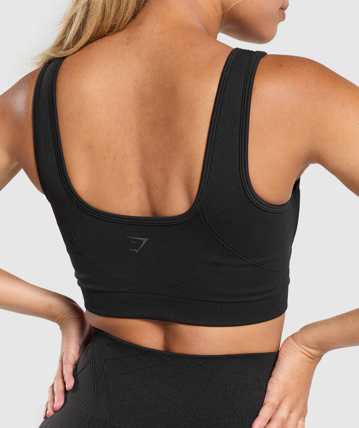 Corset seamless sports bra