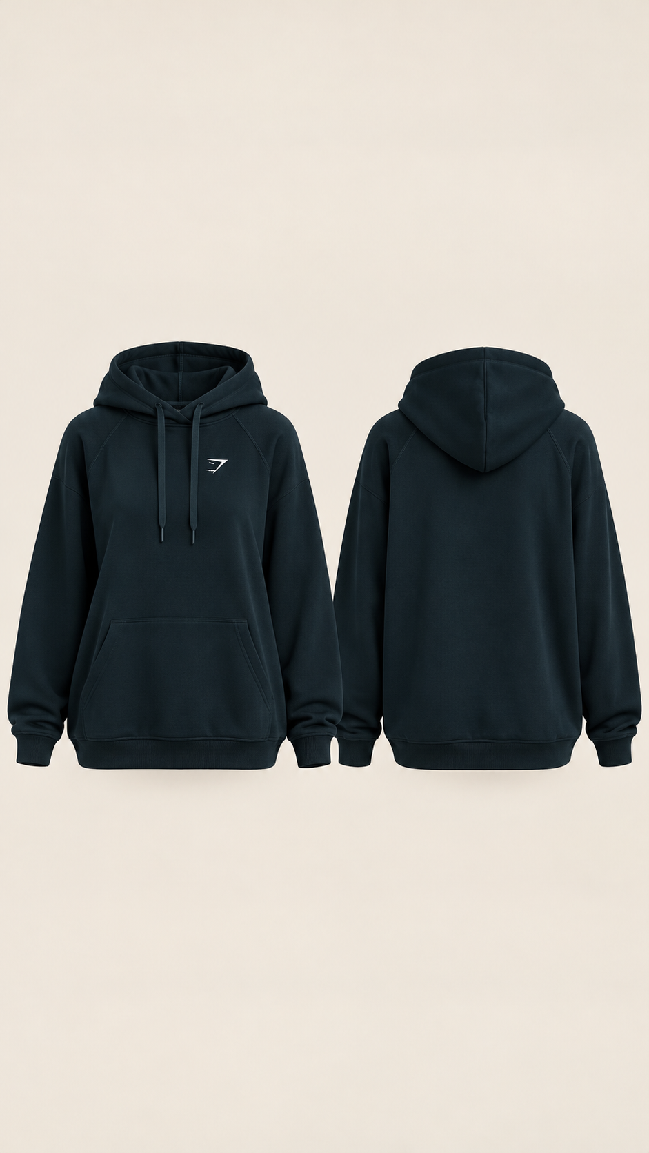 TRAINING OVERSIZED FLEECE HOODIE