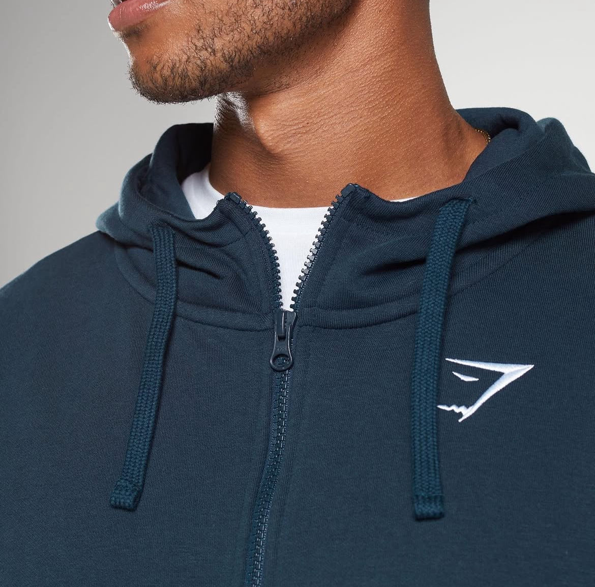 Essential oversized zip up
