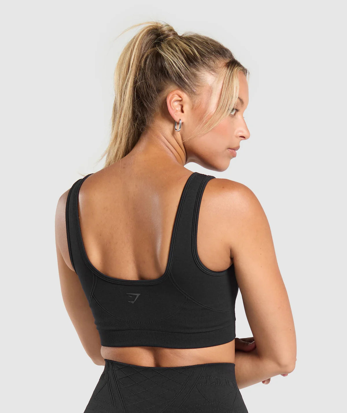 Corset seamless sports bra