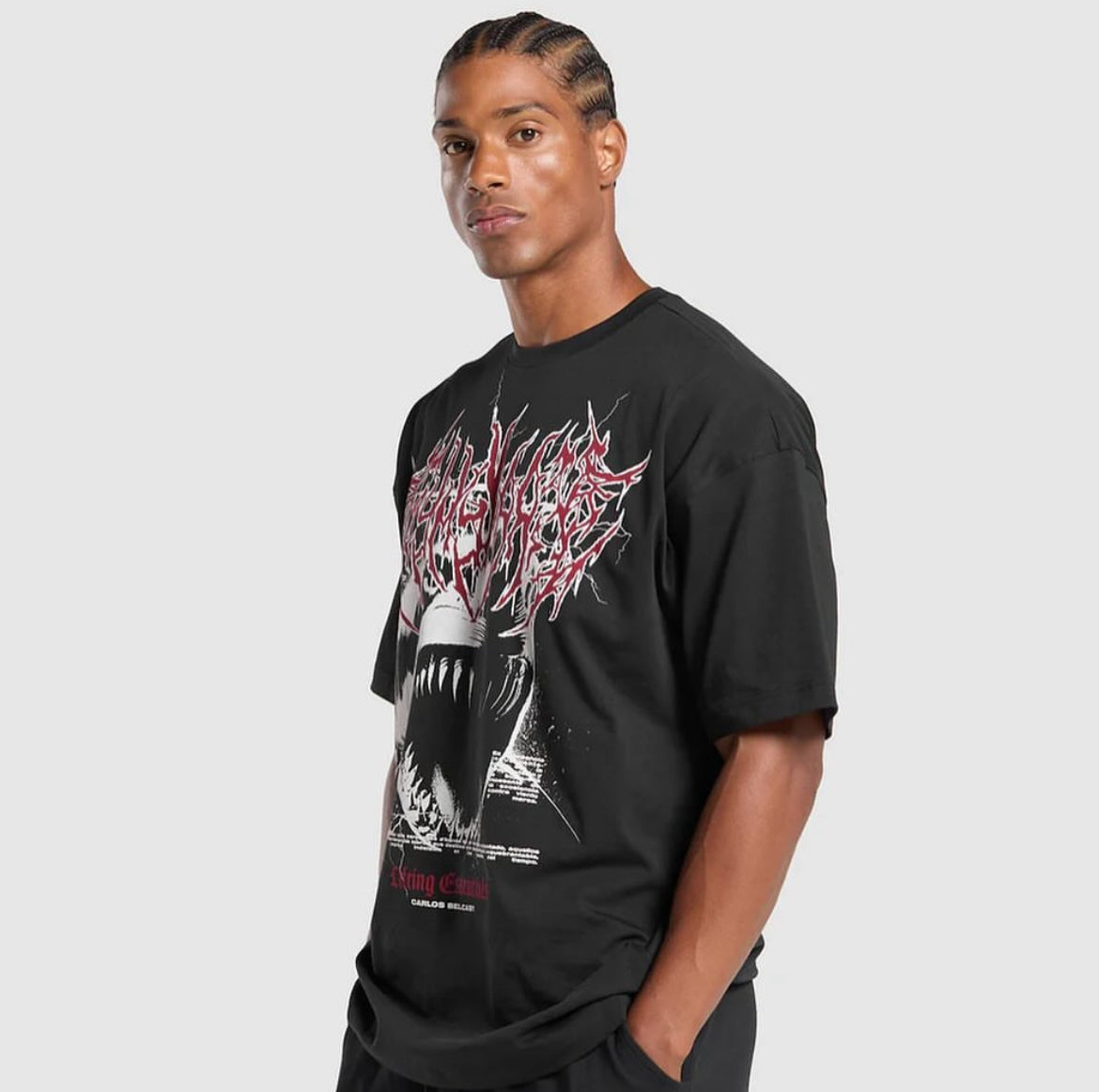 Carlos x rest day essential t-shirt