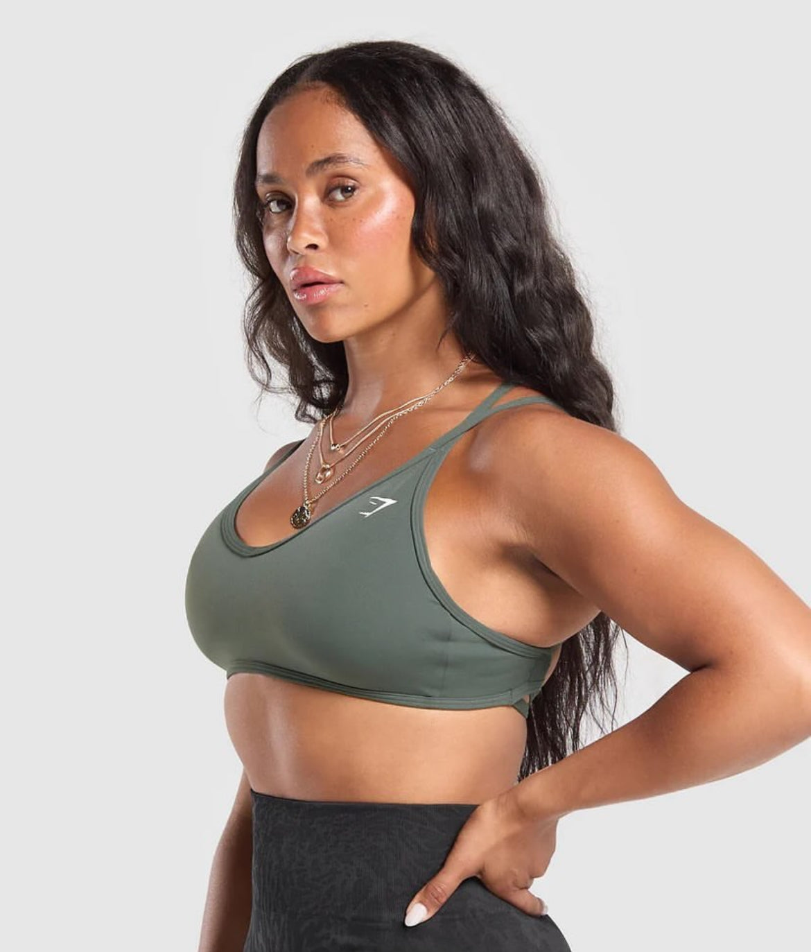 Back gains sport bra