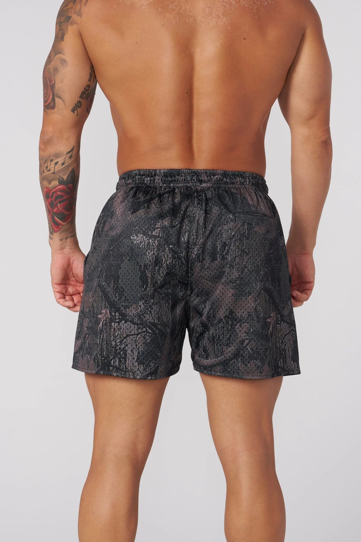 Tree camo mesh short 1117