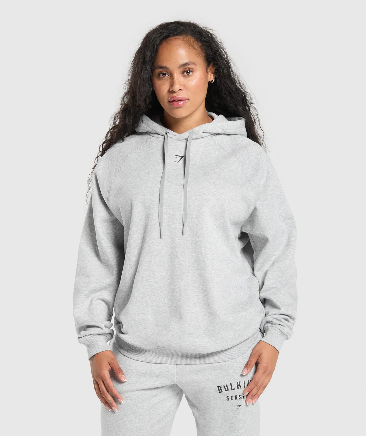 Bulking season brushed hoodie