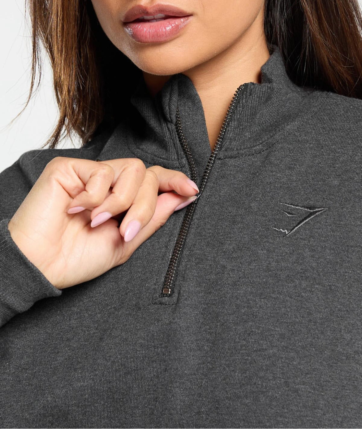 Rest day sweats 1/2 zip up pullover