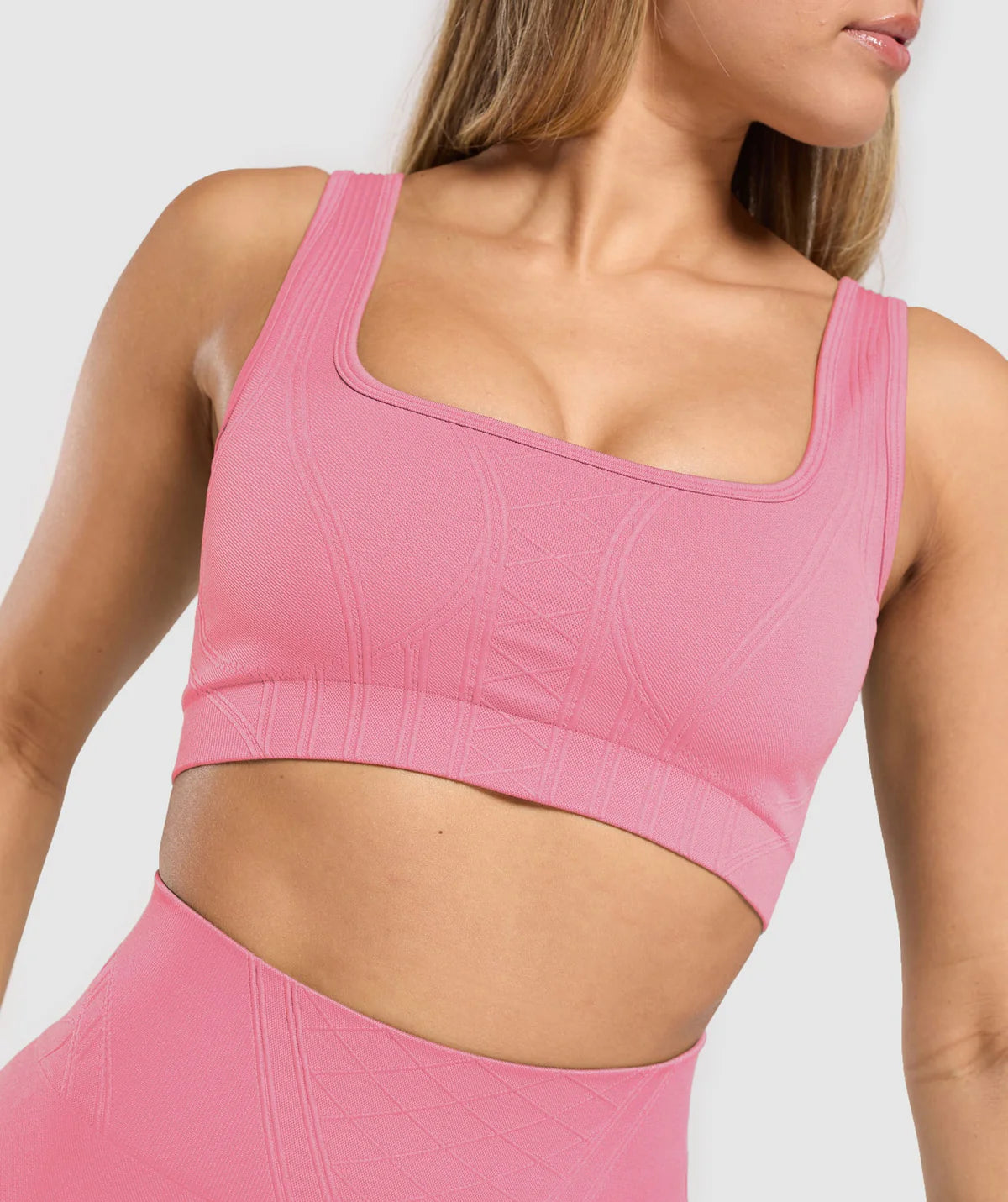 Corset seamless sport bra
