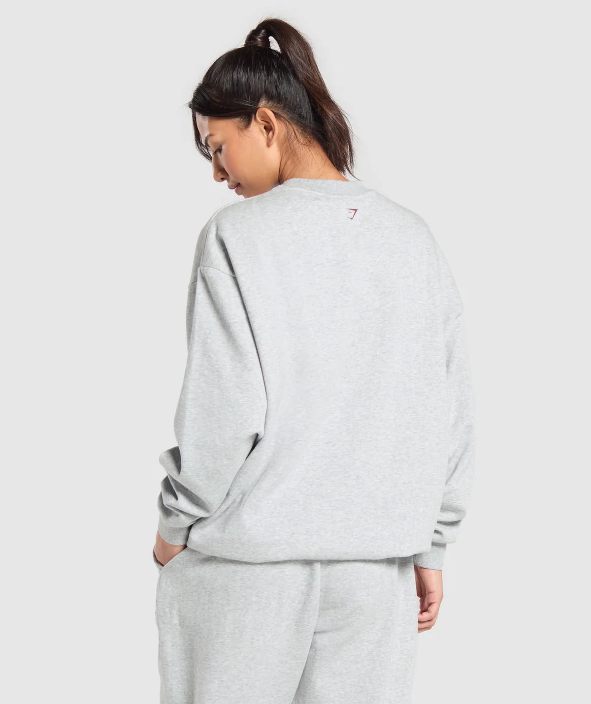 Collegiate lifestyle oversized sweatshirt