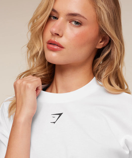TRACE GRAPHIC OVERSIZED T-SHIRT