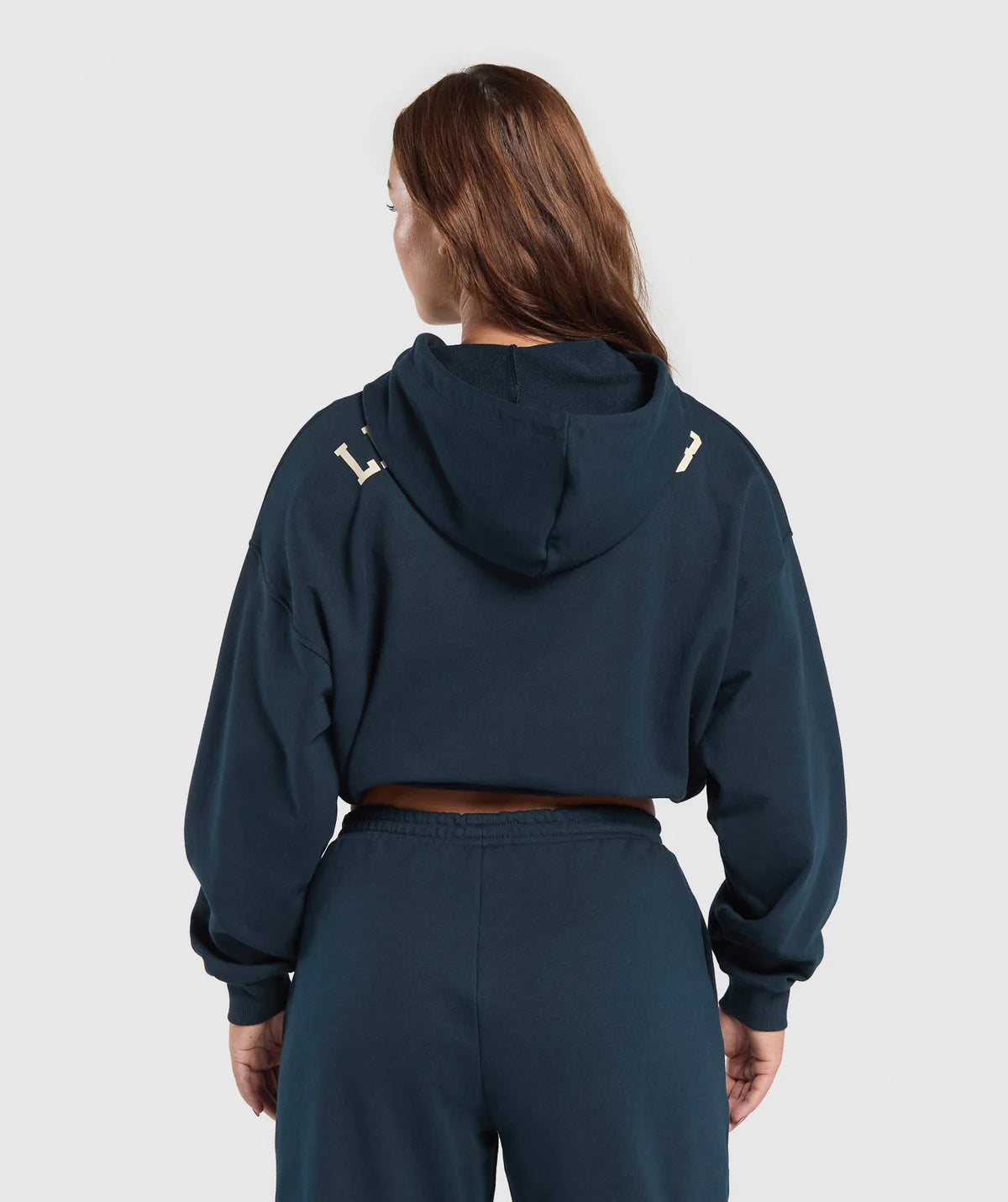 Lifting club cropped zip up