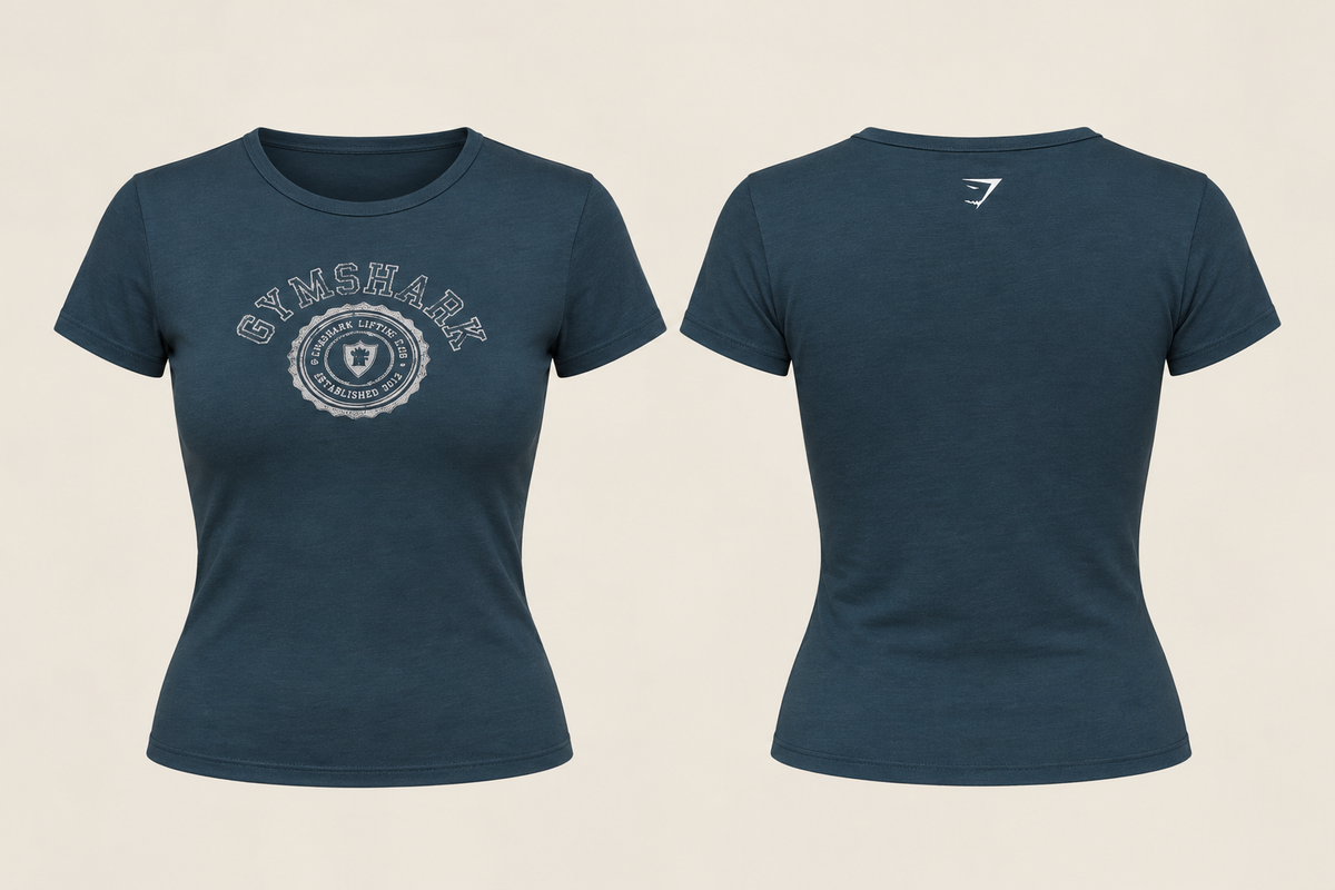 WORN CREST GRAPHIC BABY TEE
