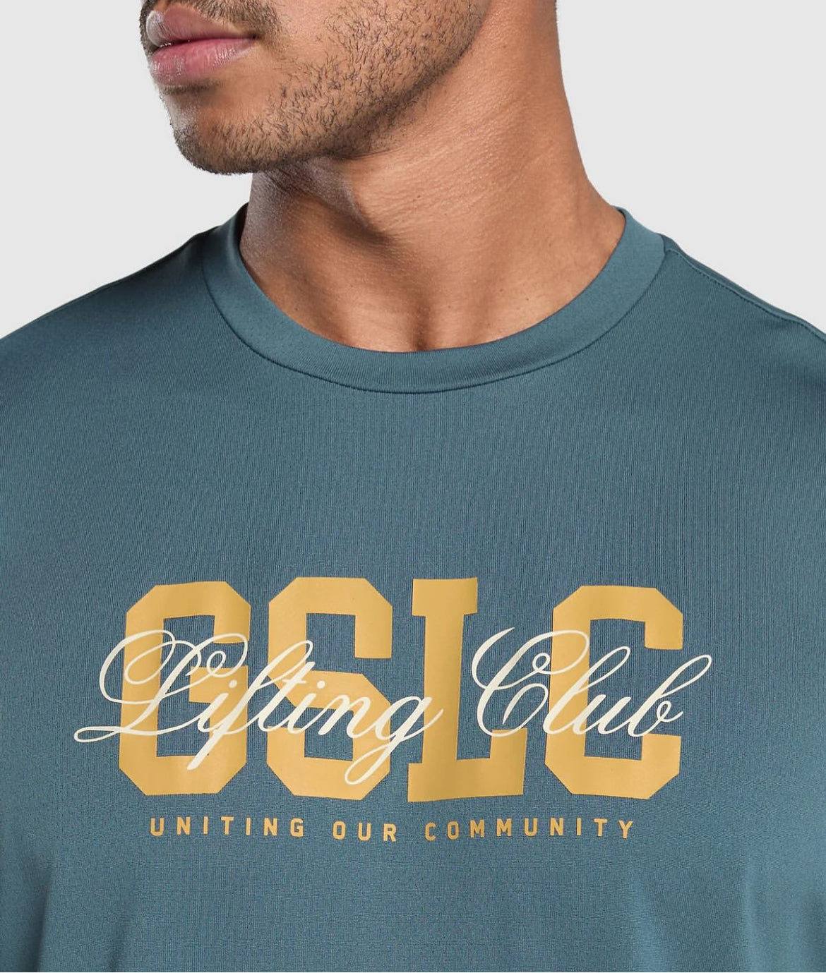 Script graphic t-shirt
