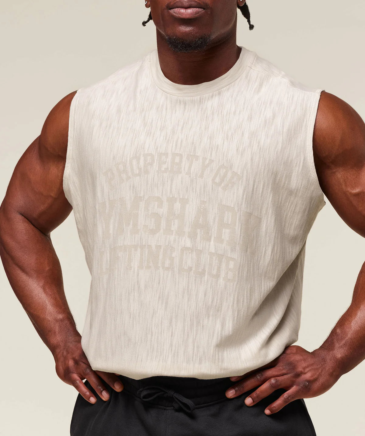 LIGHTWEIGHT SLUB TEXTURED TANK
