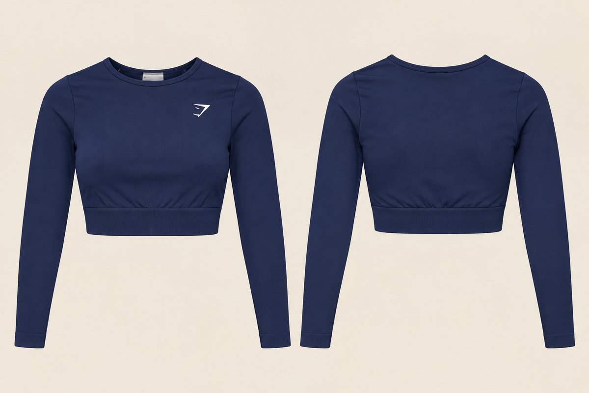 EVERYDAY SEAMLESS LONG SLEEVE CROP TOP
