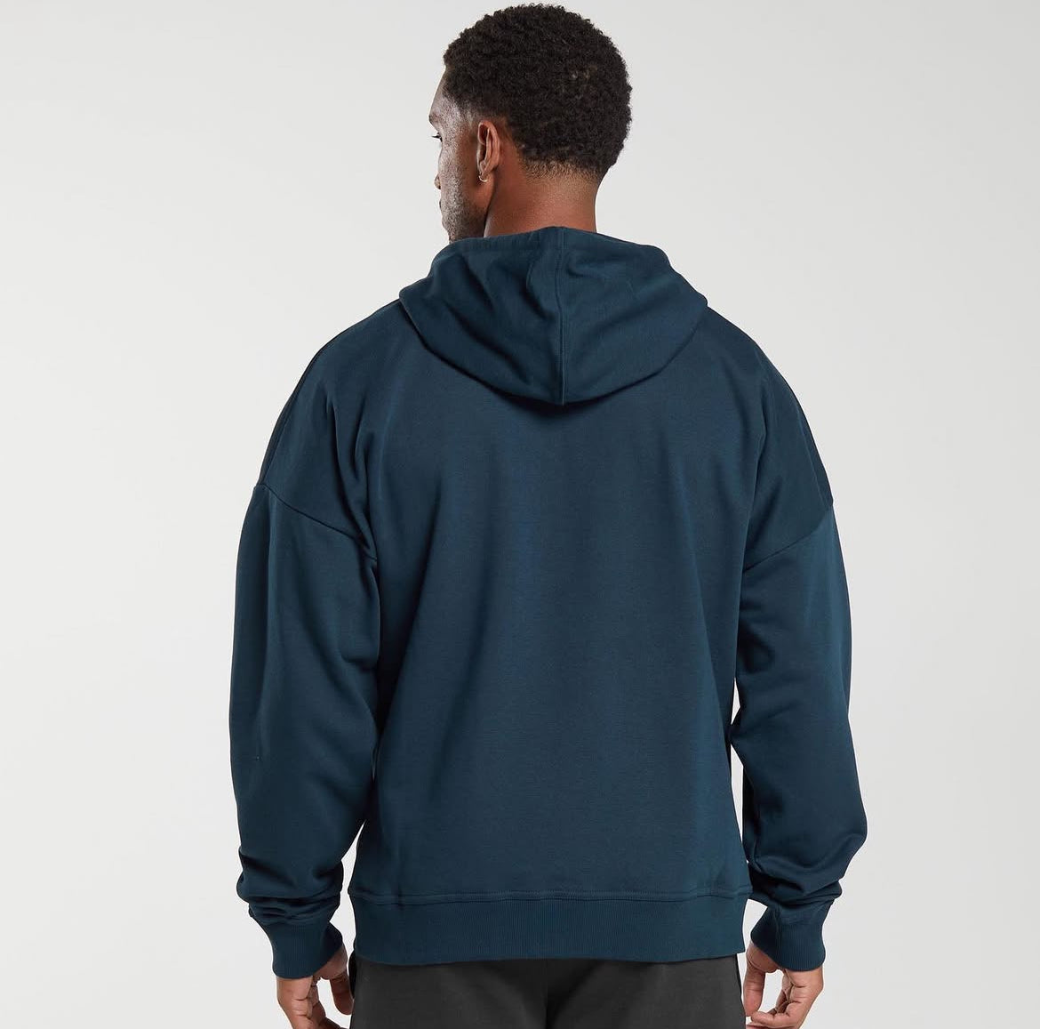 Essential oversized zip up