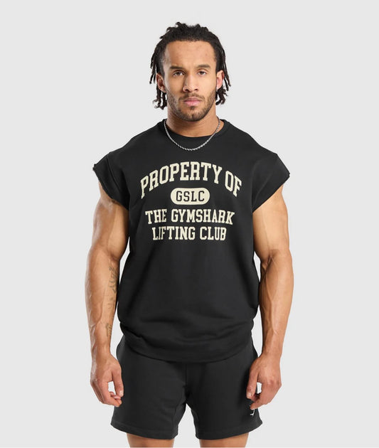 Graphic cut off t-shirt