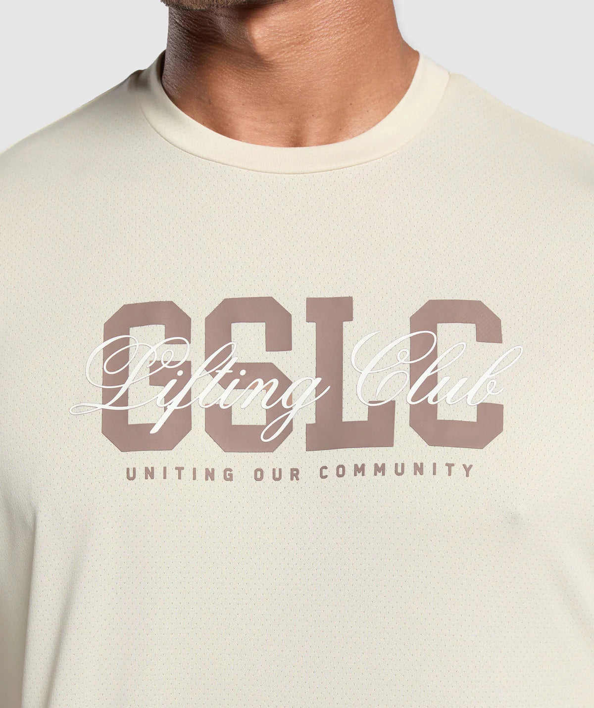 Script graphic t-shirt