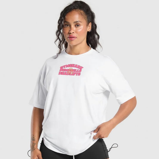 Dumbbells and deadlift t-shirt