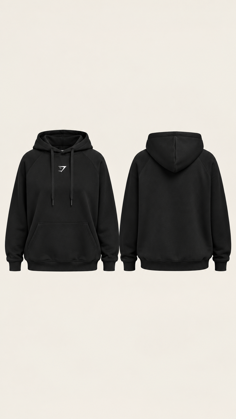 TRAINING OVERSIZED FLEECE HOODIE