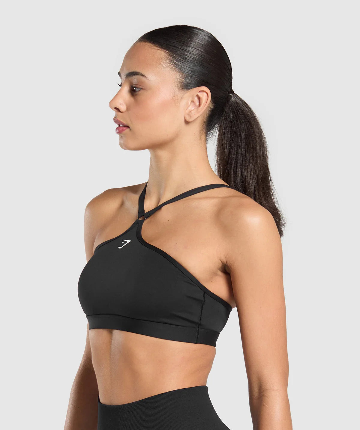 Halter neck sport bra