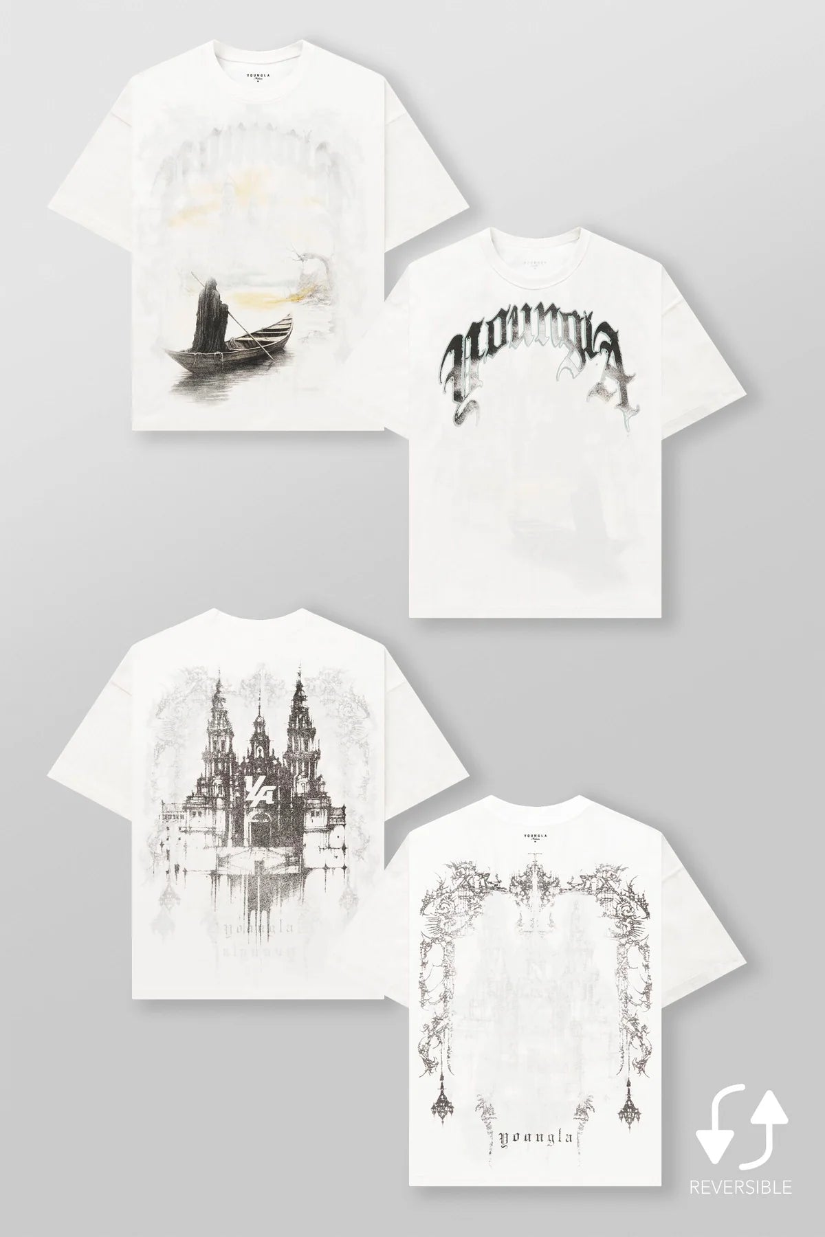 REVERSIBLE TWO-WAY TEES 4164