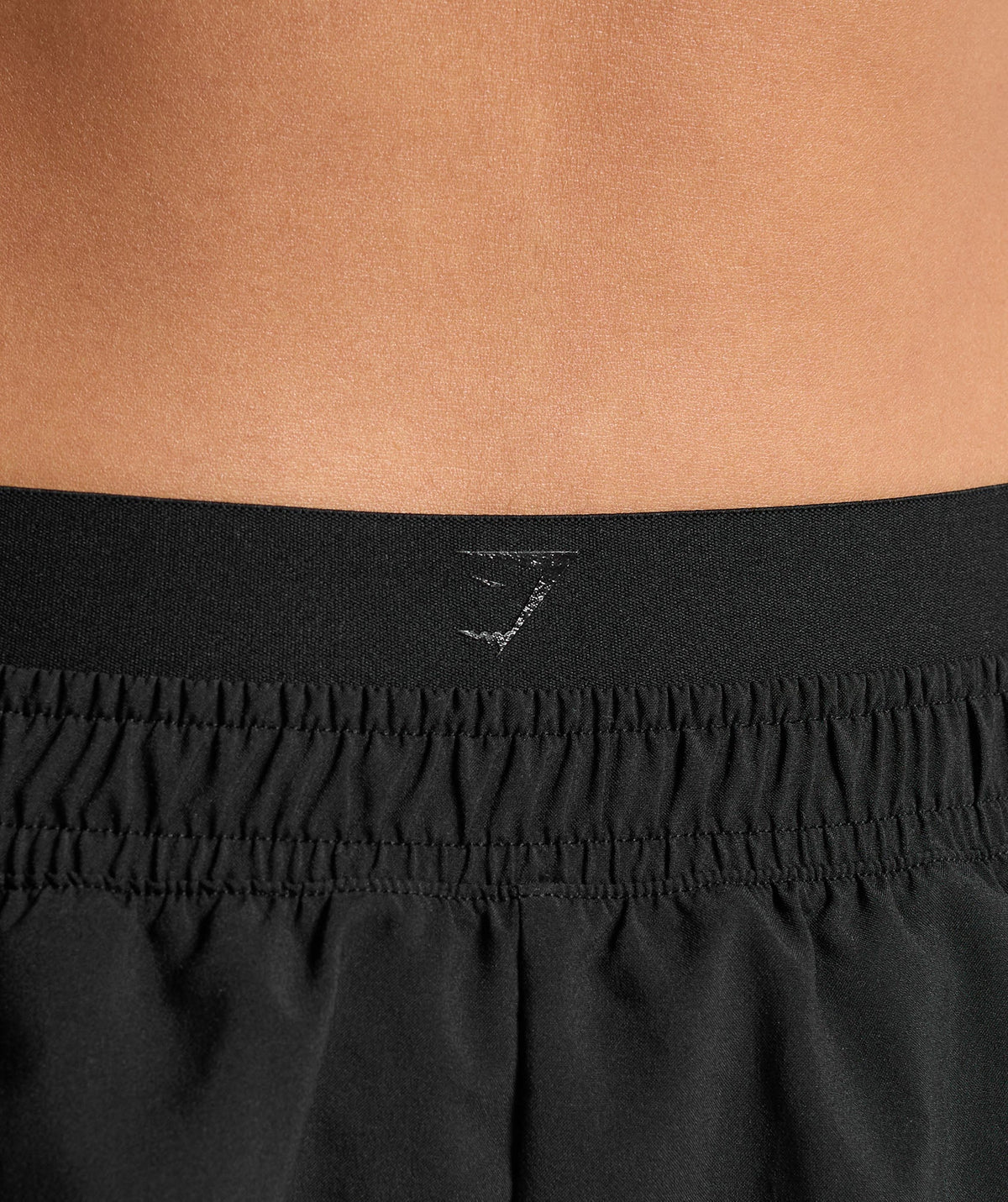 Double waistband short
