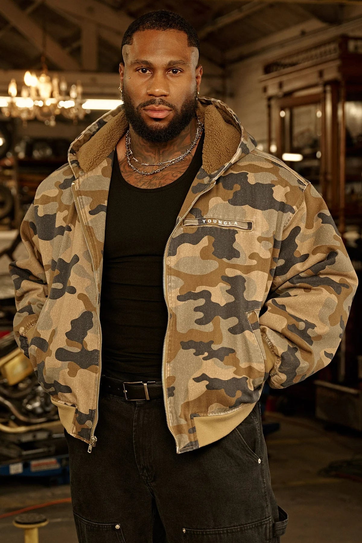 CAMO BRONCO JACKET 5014