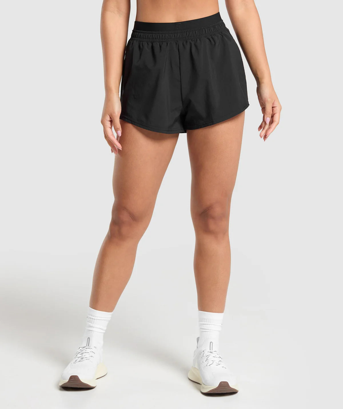 Double waistband short