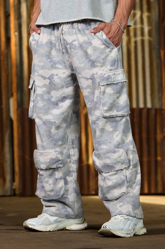HERITAGE CAMO CARGO SWEATS 2033