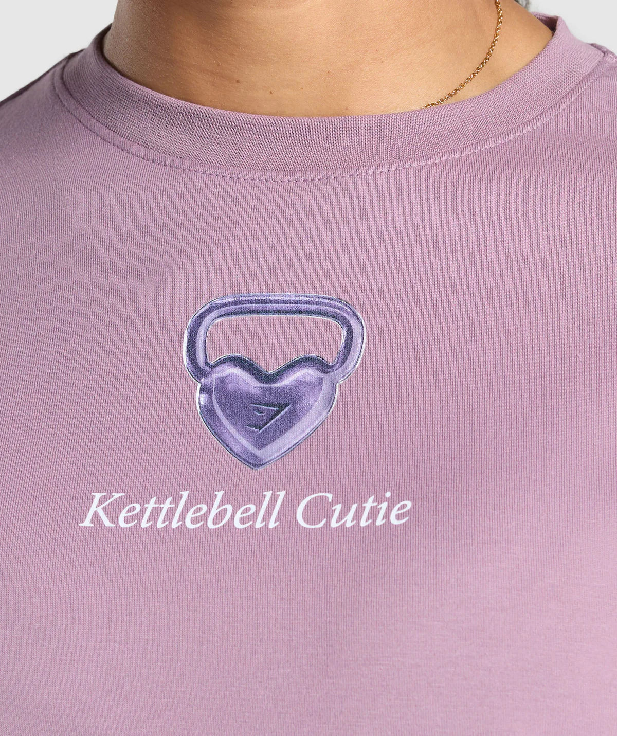 kettlebell cutie oversized t-shirt