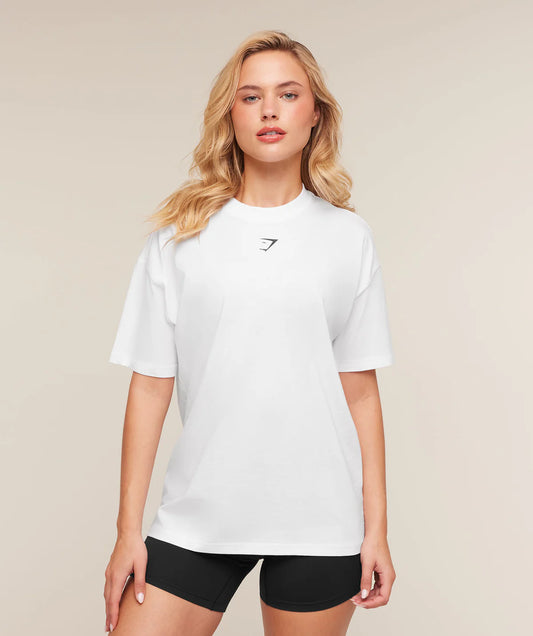 TRACE GRAPHIC OVERSIZED T-SHIRT