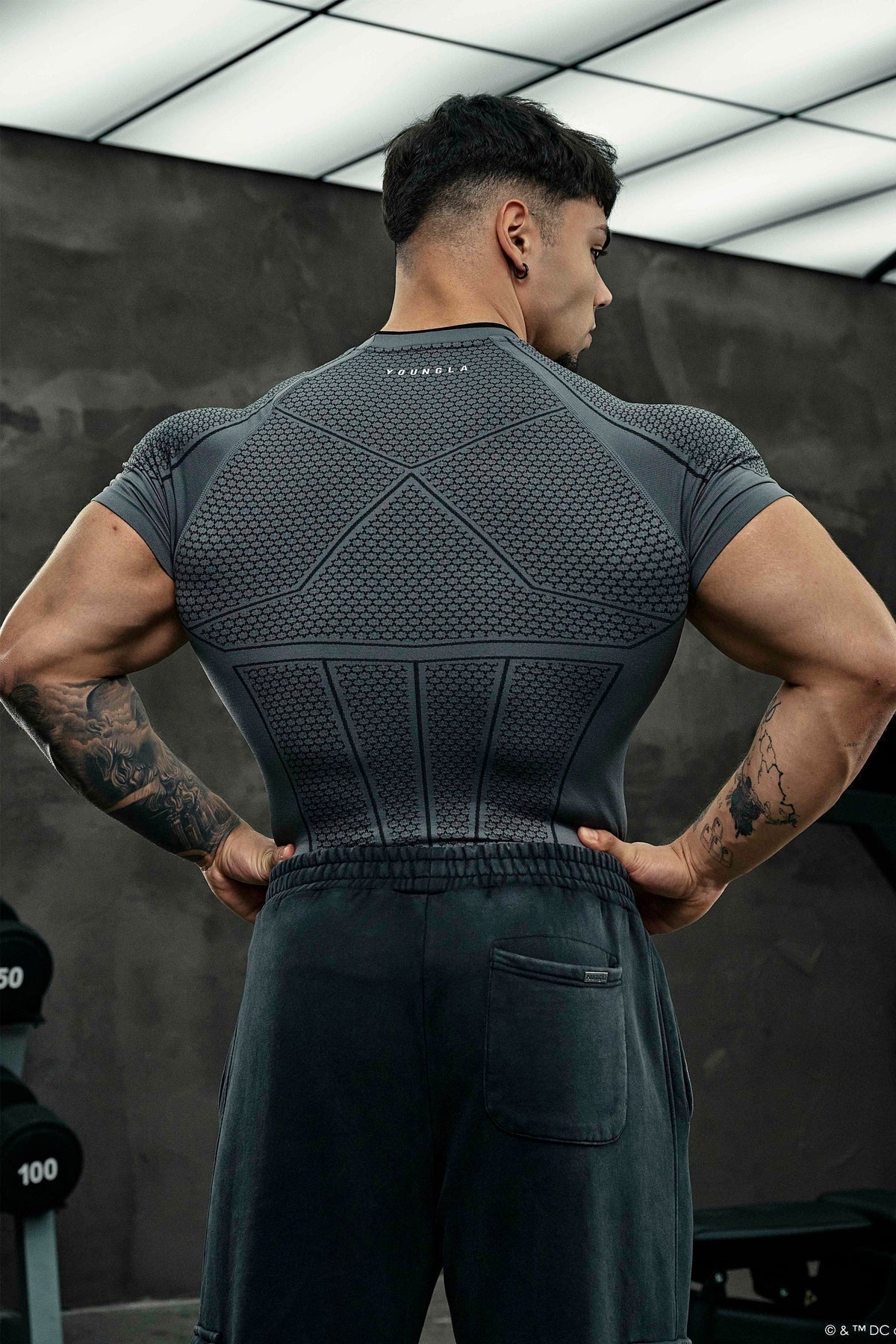 BATMAN COMPRESSION TEES 4259