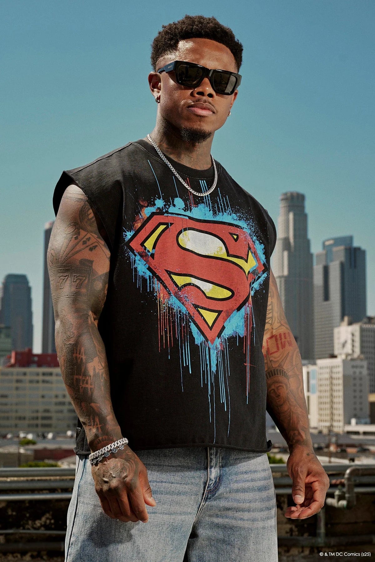 SUPERMAN CUT-OFFS 3004