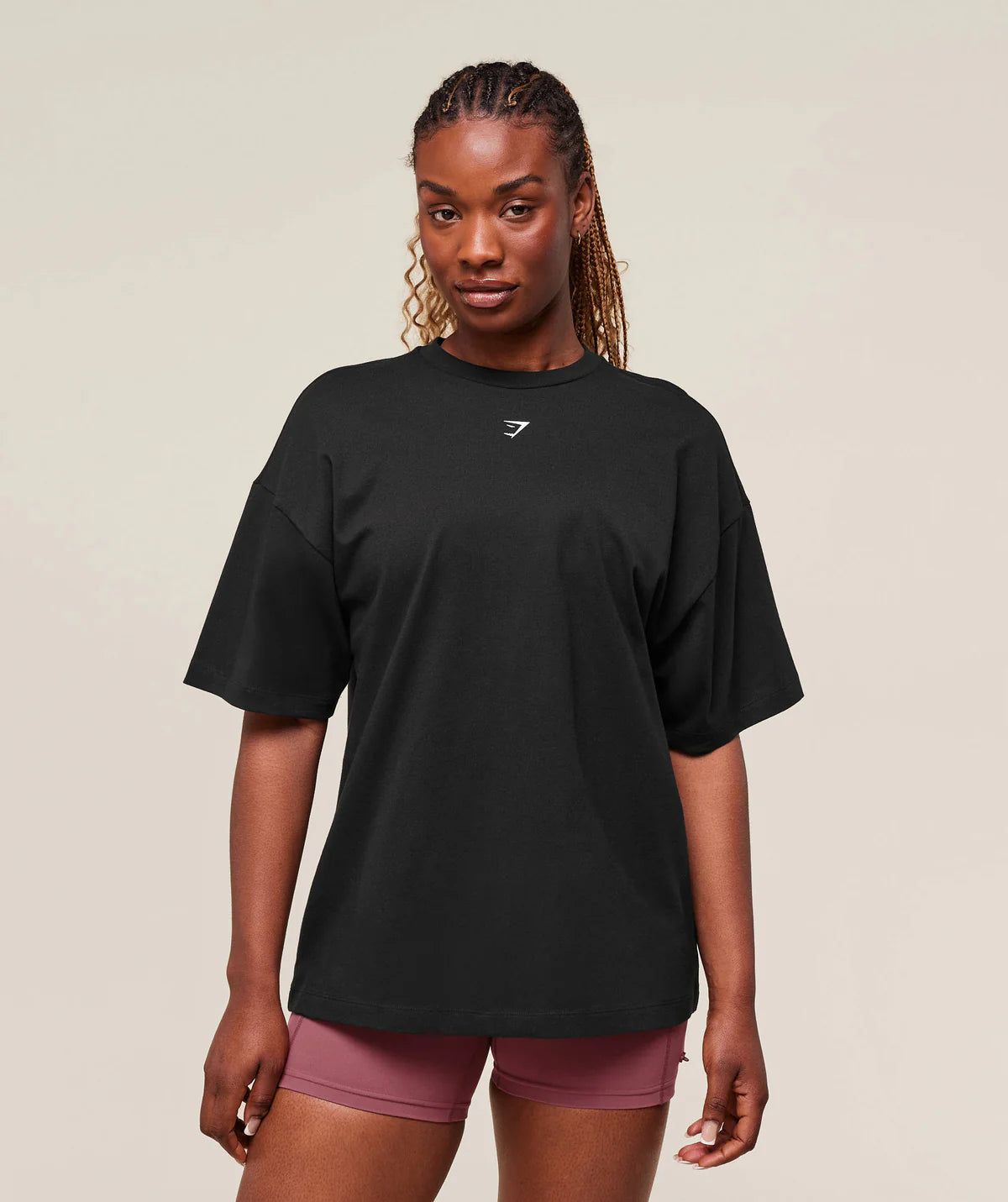 Forget by iron graphic oversized t-shirt