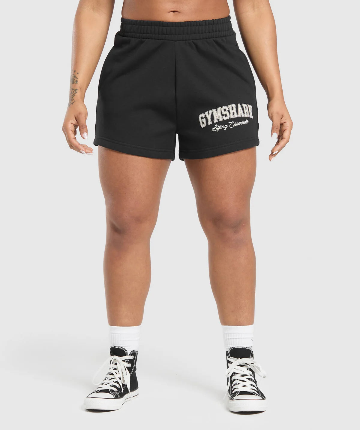 LIFTING ESSENTIALS GRAPHIC BRUSHED 4' SHORTS
