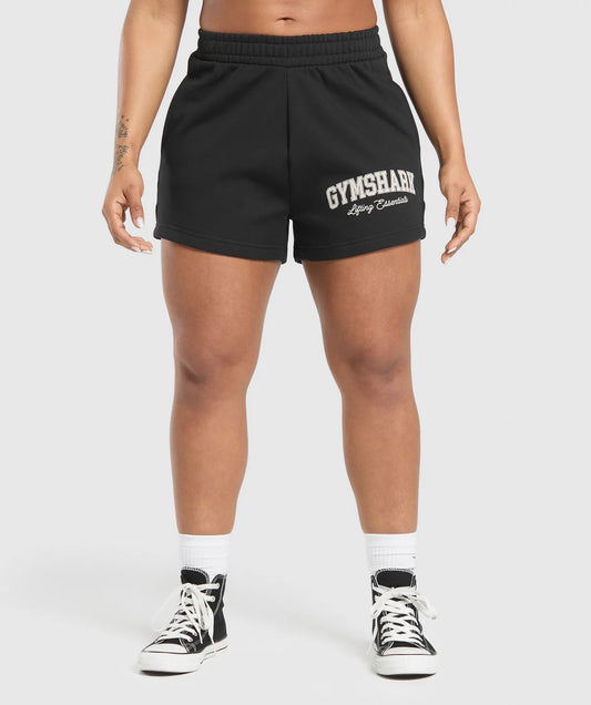 LIFTING ESSENTIALS GRAPHIC BRUSHED 4' SHORTS