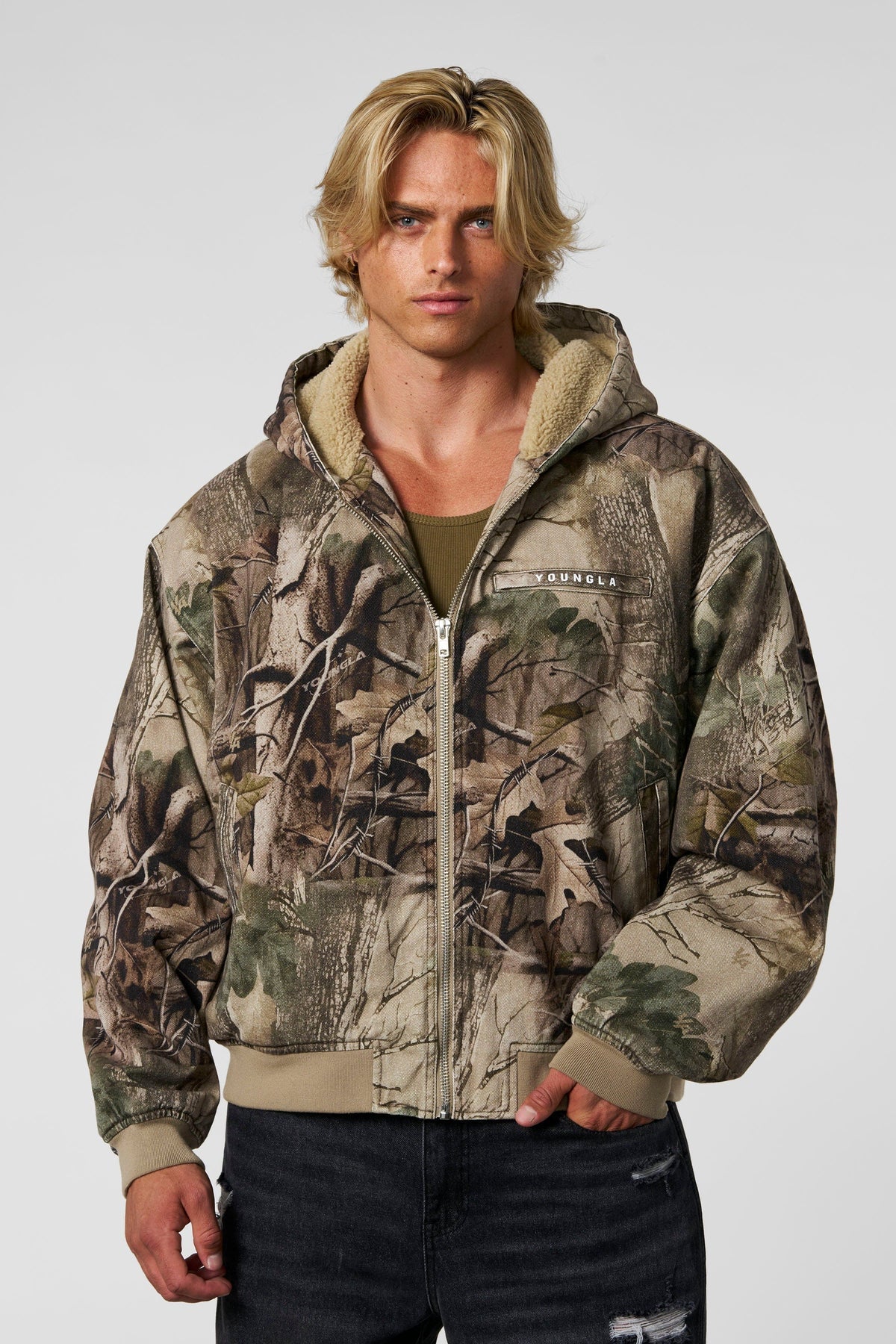 CAMO BRONCO JACKET 5014