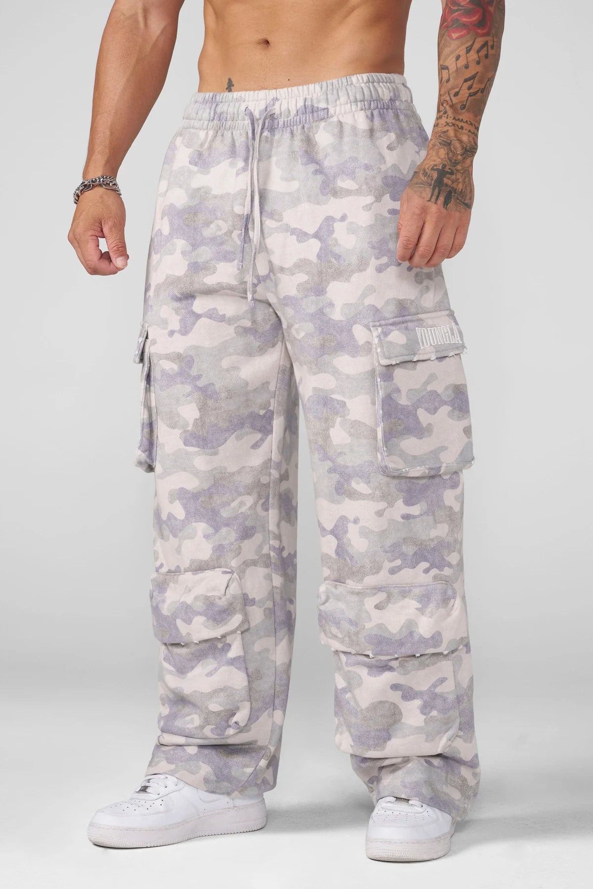 HERITAGE CAMO CARGO SWEATS 2033