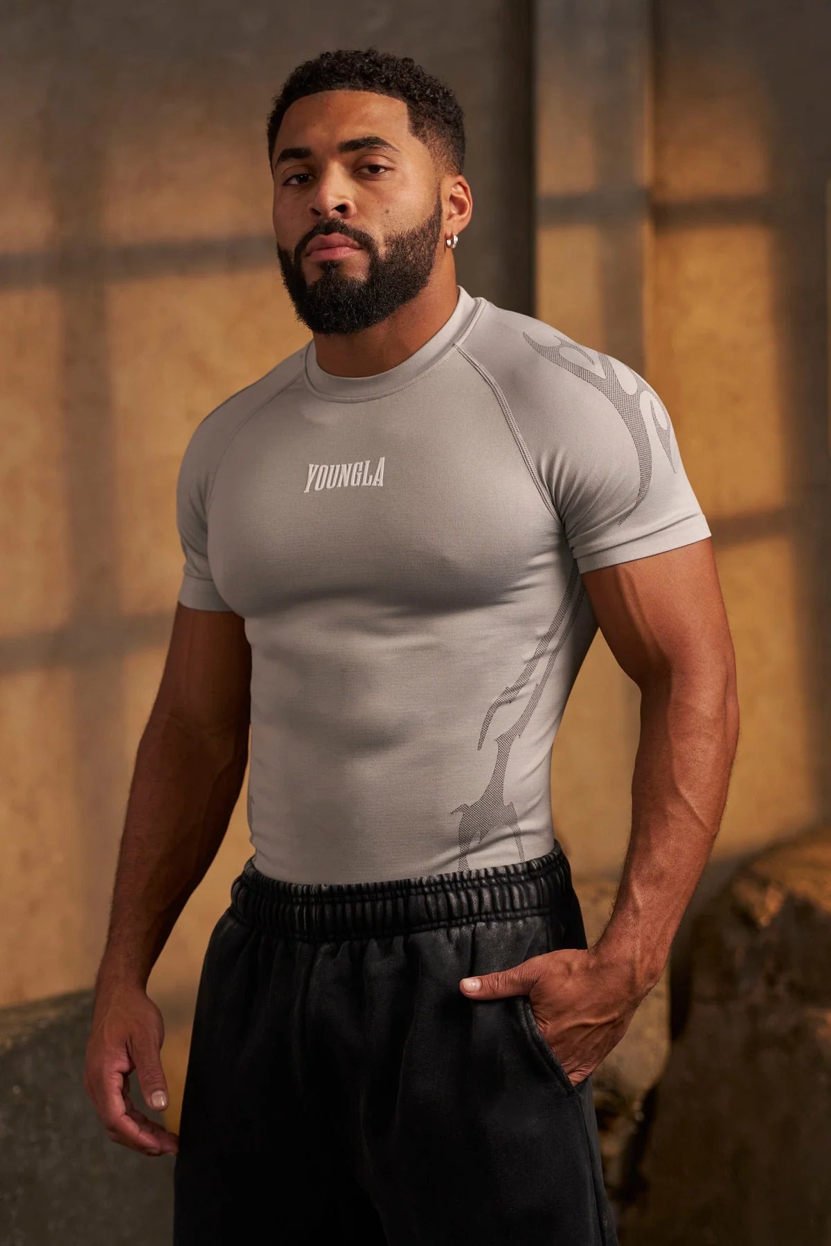 GOTHIC COMPRESSION TEES 4067