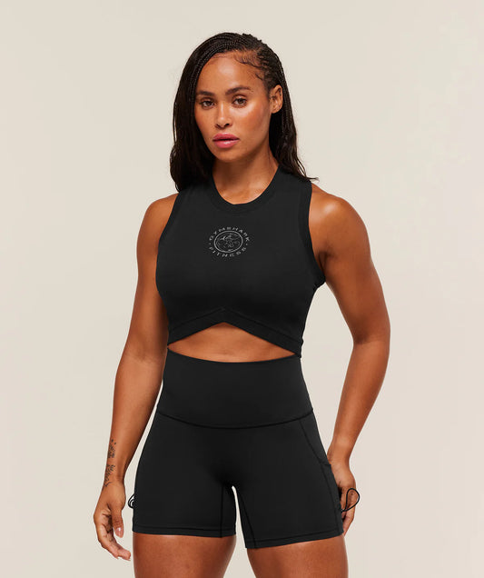 LEGACY SLEEVELESS CROP TOP