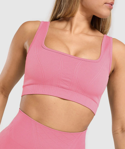 Corset seamless sport bra