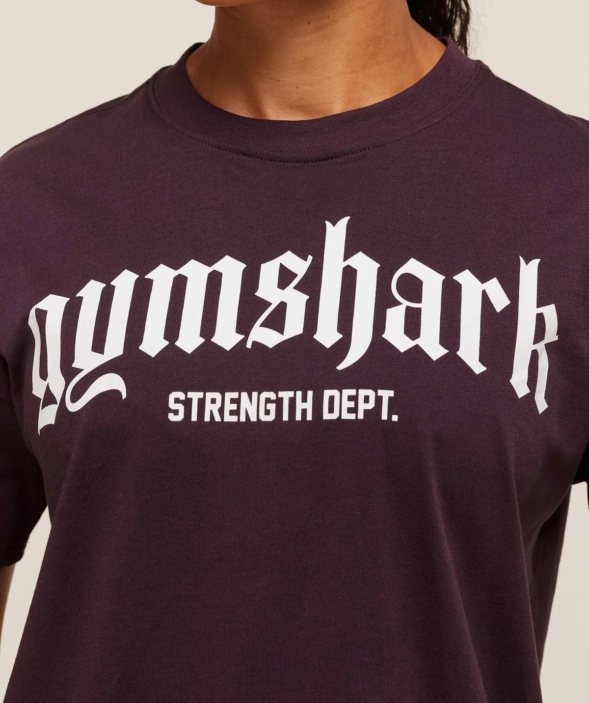 Strength department oversized t-shirt