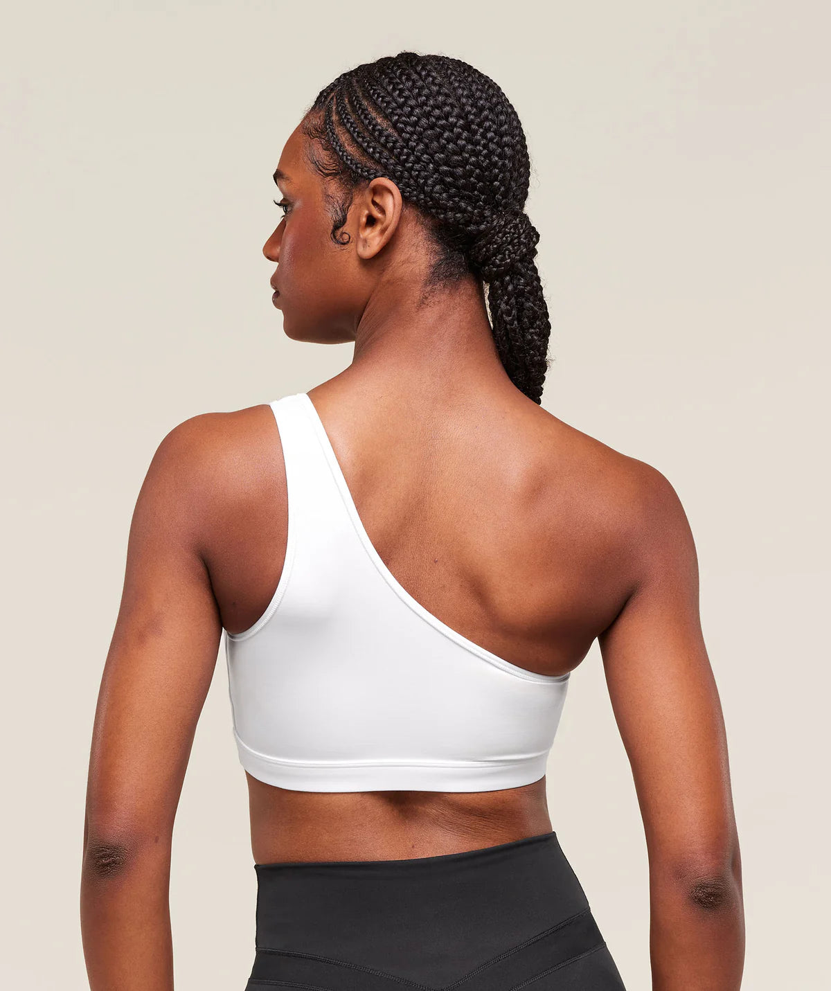 Asymmetric sports bra