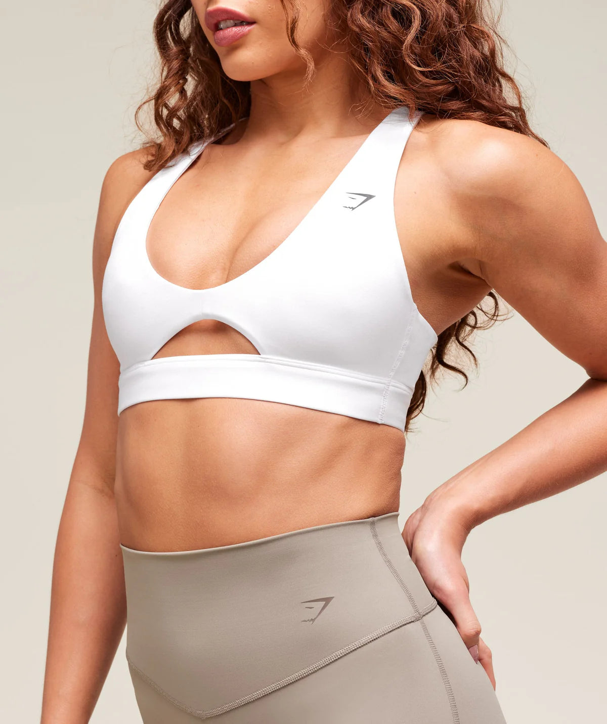 Peek a boo sport bra