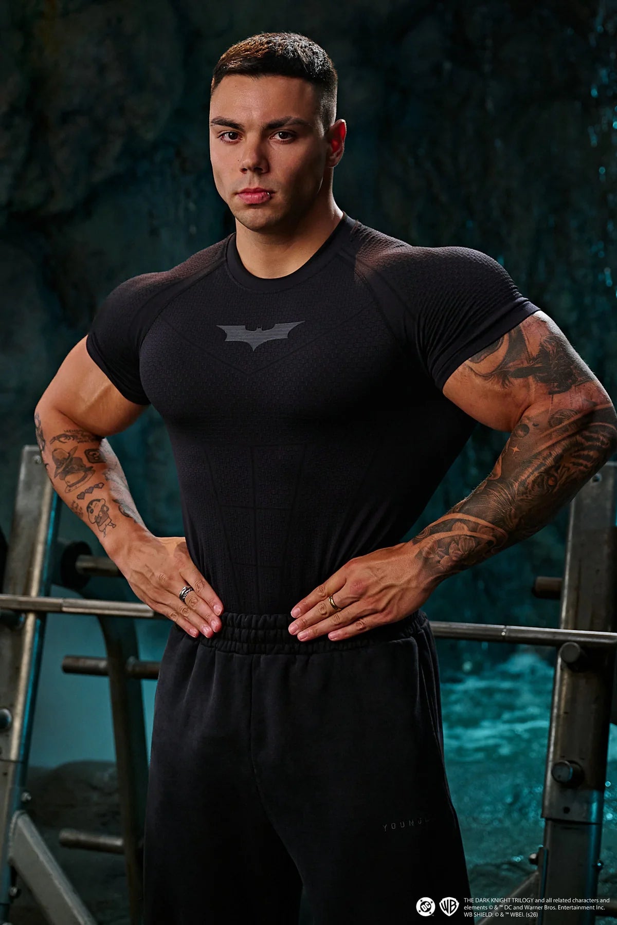 BATMAN COMPRESSION TEES 4259