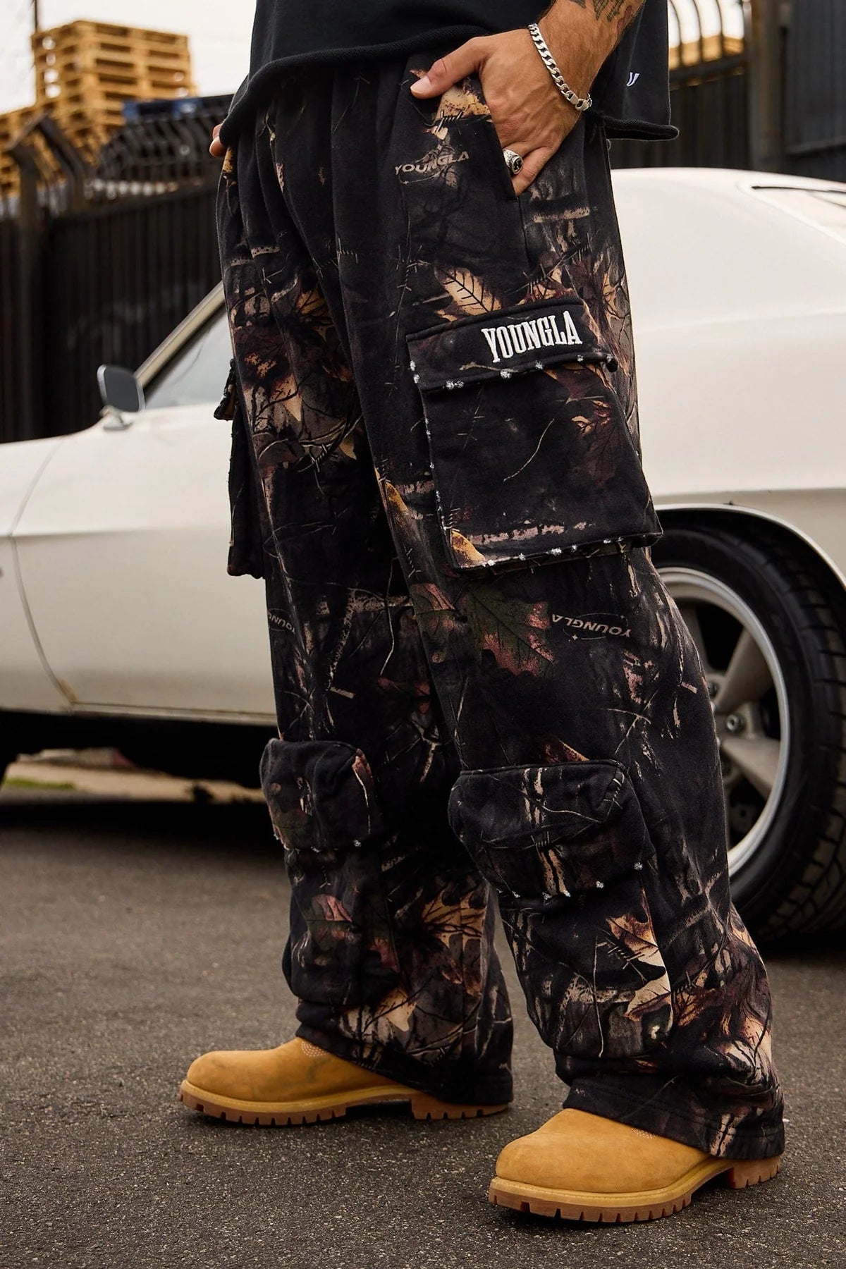 HERITAGE CAMO CARGO SWEATS 2033