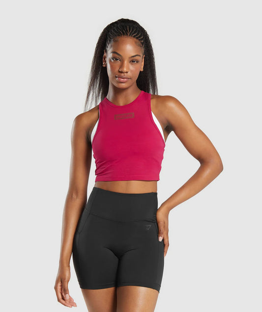 Block crop top