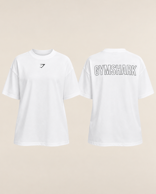 TRACE GRAPHIC OVERSIZED T-SHIRT