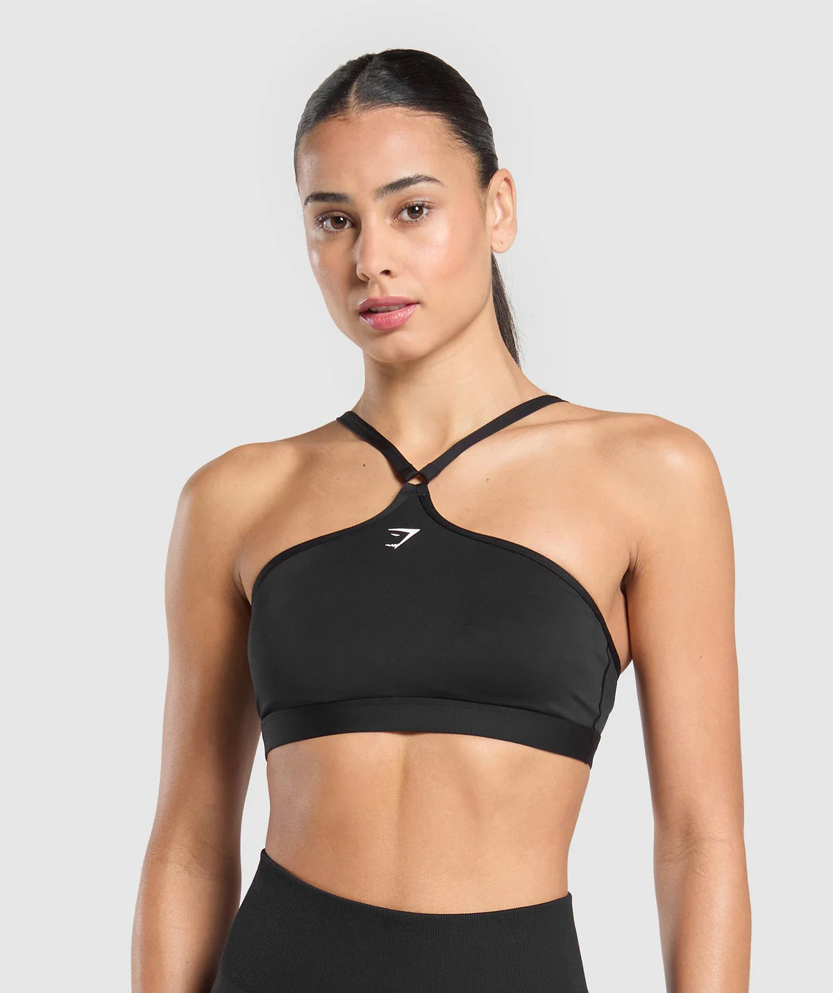 Halter neck sport bra