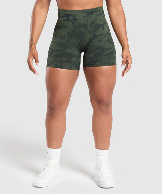 Adapt camo seamless short