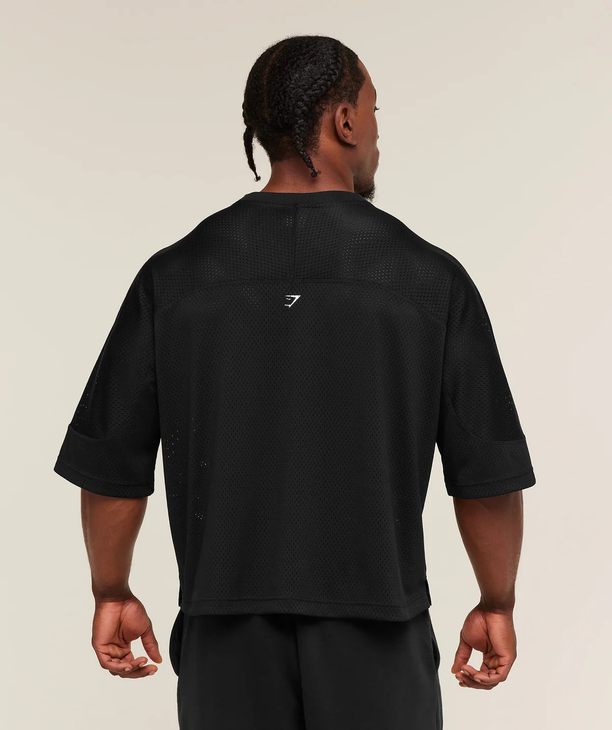 GRAPHIC MESH OVERSIZED T-SHIRT
